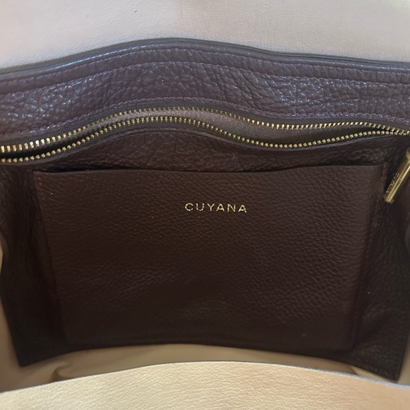 Cuyana Trapeze Satchel - Burgundy - Picture 4 of 8